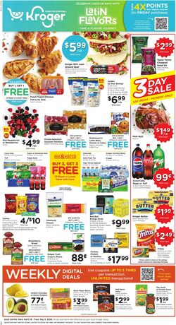 Weekly ad Kroger 04/29/2026 - 05/05/2026