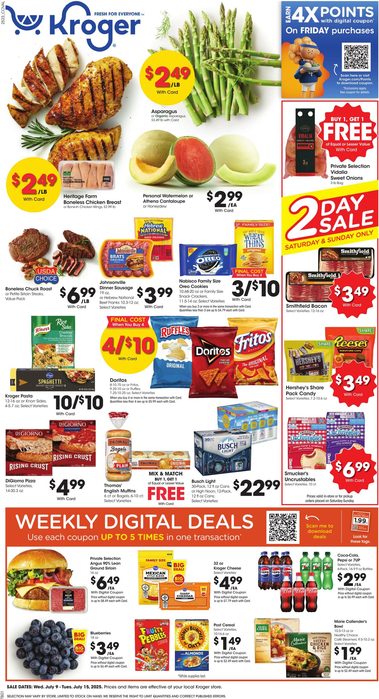 Weekly ad Kroger 07/09/2025 - 07/15/2025