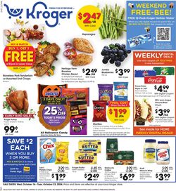 Weekly ad Kroger 11/06/2024 - 11/12/2024