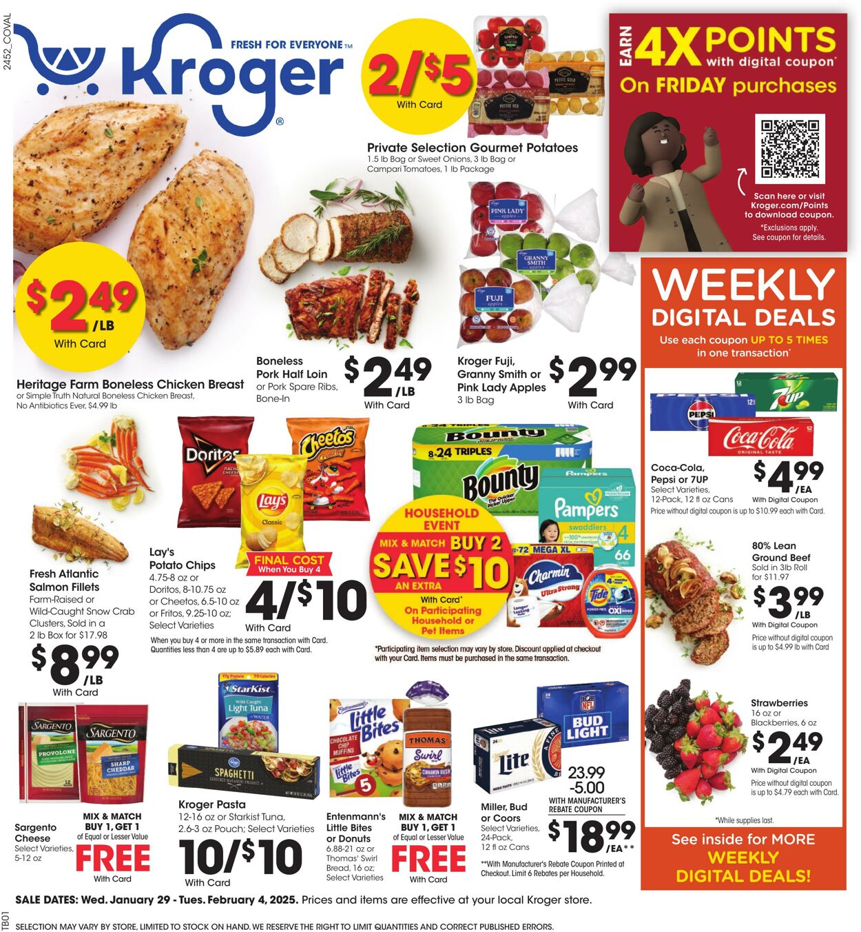 Weekly ad Kroger 01/29/2025 - 02/04/2025