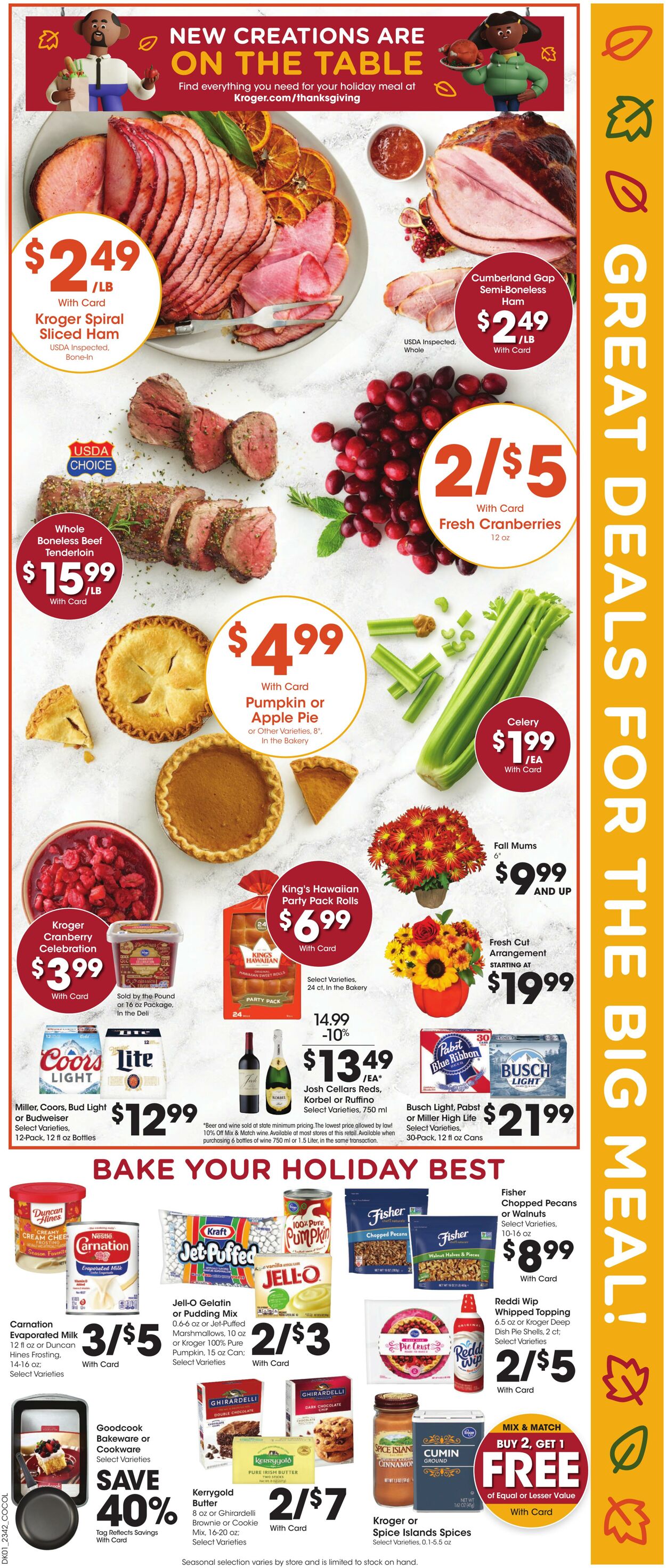 Weekly ad Kroger 11/15/2023 - 11/23/2023