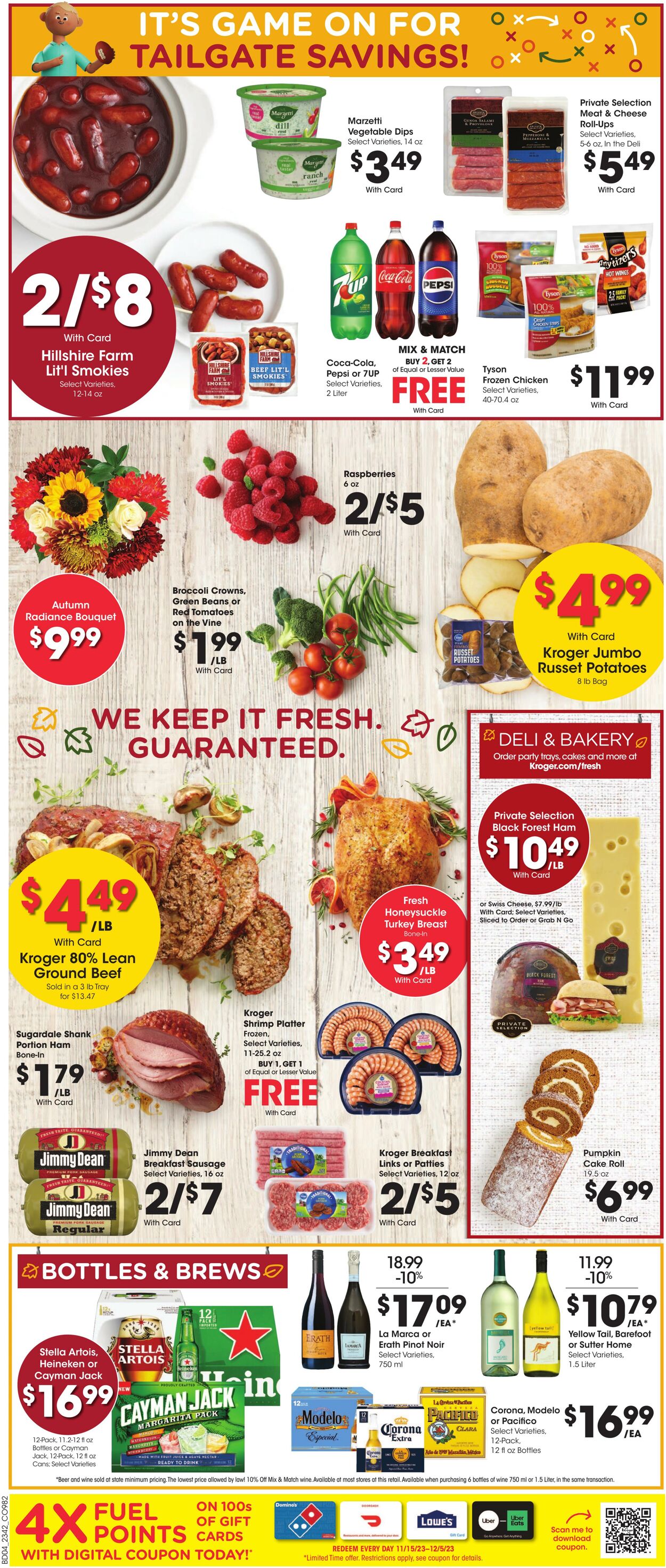 Weekly ad Kroger 11/15/2023 - 11/23/2023