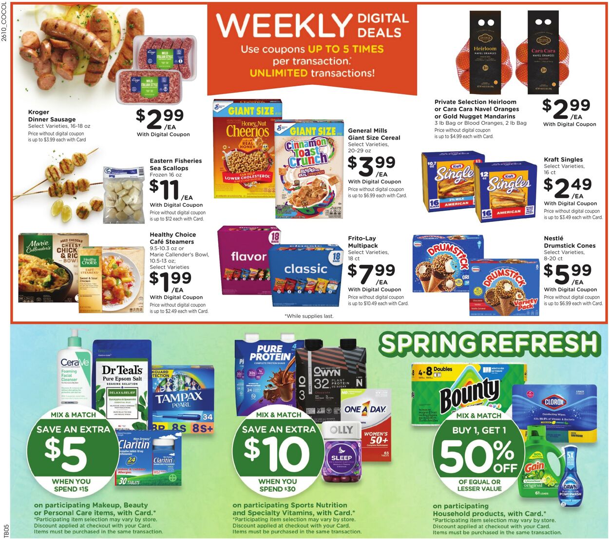 Weekly ad Kroger 04/08/2026 - 04/14/2026