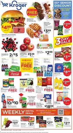 Weekly ad Kroger 04/08/2026 - 04/14/2026