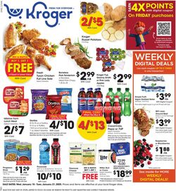 Weekly ad Kroger 11/06/2024 - 11/12/2024