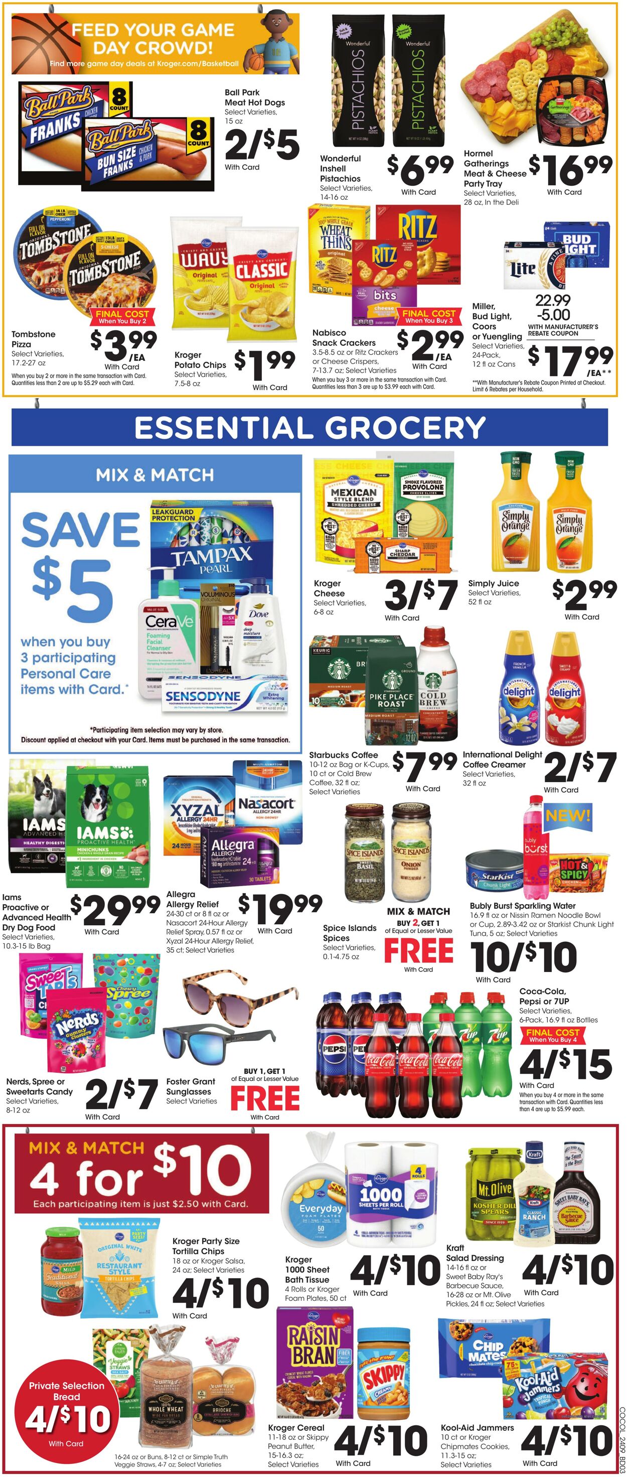 Weekly ad Kroger 04/03/2024 - 04/09/2024