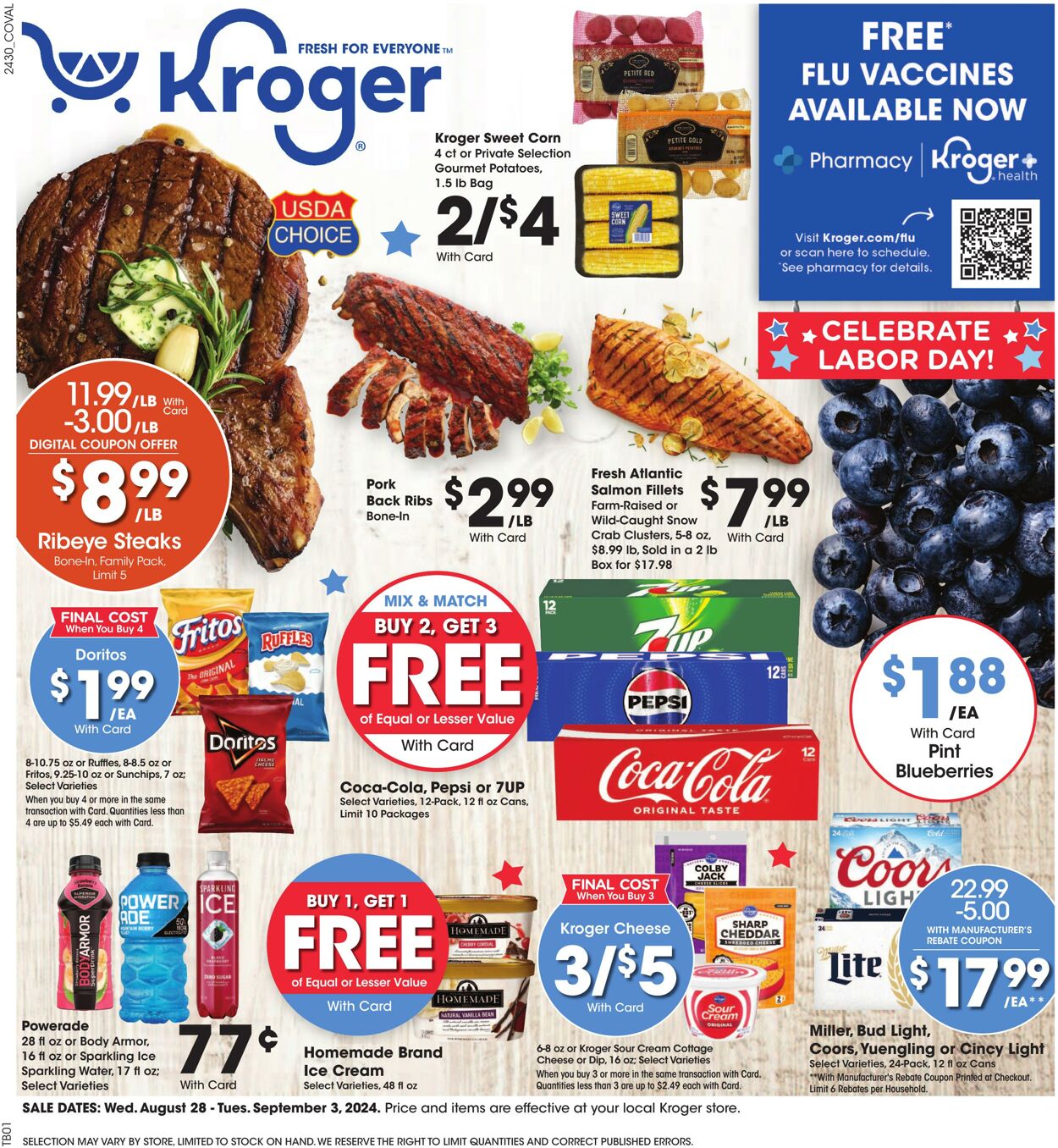 Weekly ad Kroger 08/28/2024 - 09/03/2024