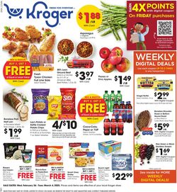 Weekly ad Kroger 11/06/2024 - 11/12/2024