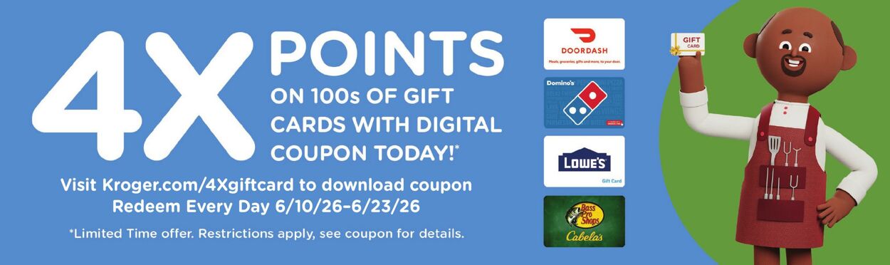 Weekly ad Kroger 06/10/2026 - 06/16/2026