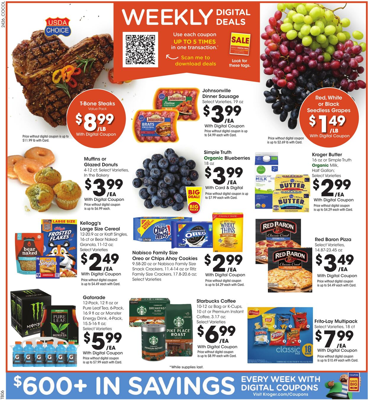 Weekly ad Kroger 07/31/2024 - 08/06/2024