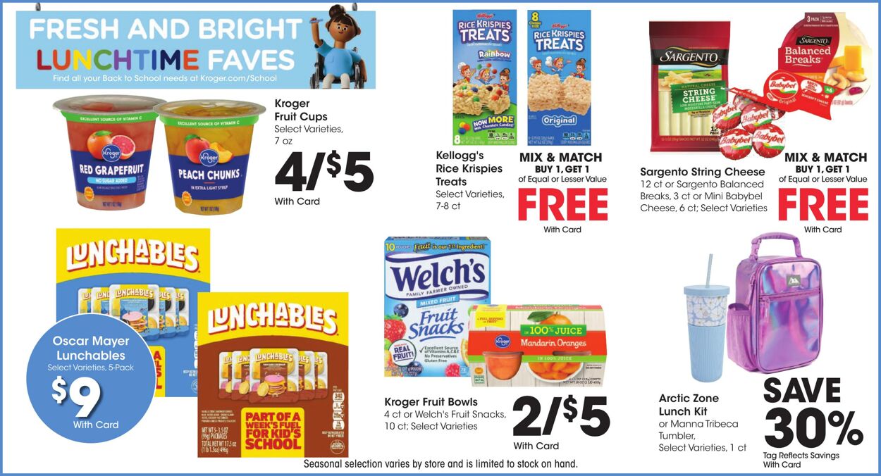 Weekly ad Kroger 07/31/2024 - 08/06/2024