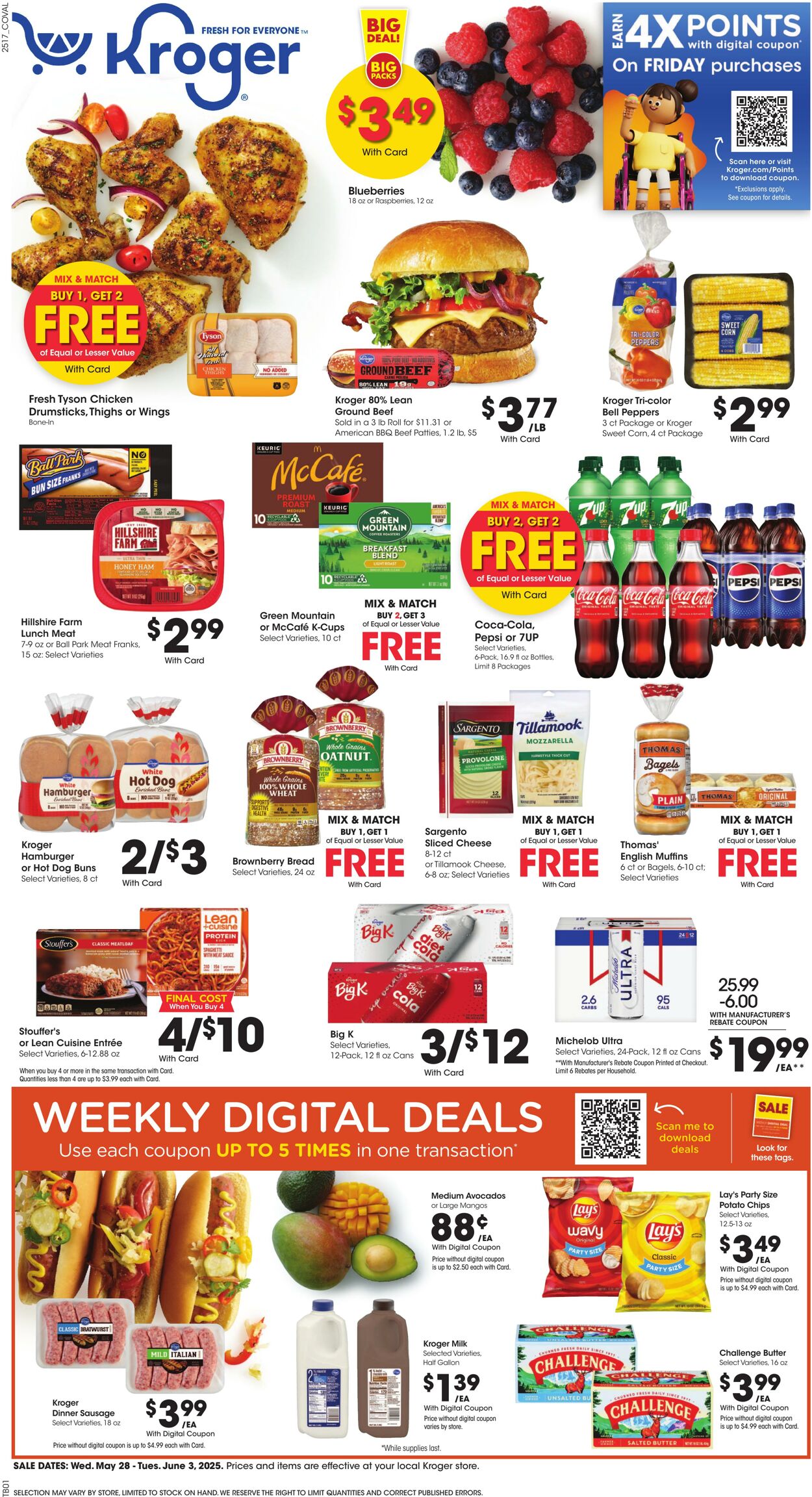 Weekly ad Kroger 05/28/2025 - 06/03/2025