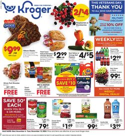 Weekly ad Kroger 10/30/2024 - 11/05/2024