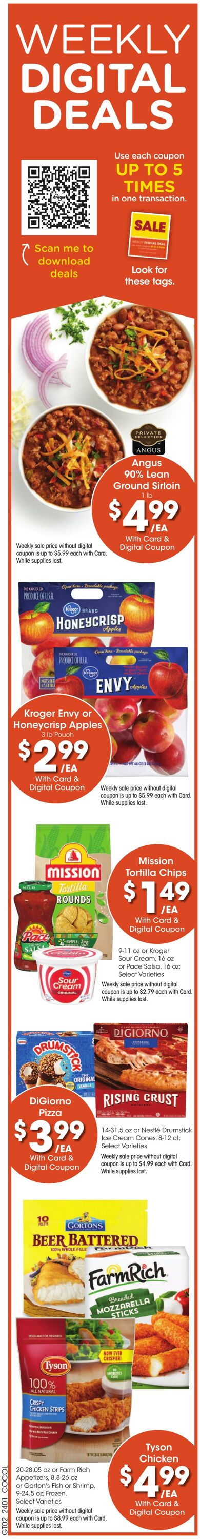 Weekly ad Kroger 02/07/2024 - 02/13/2024