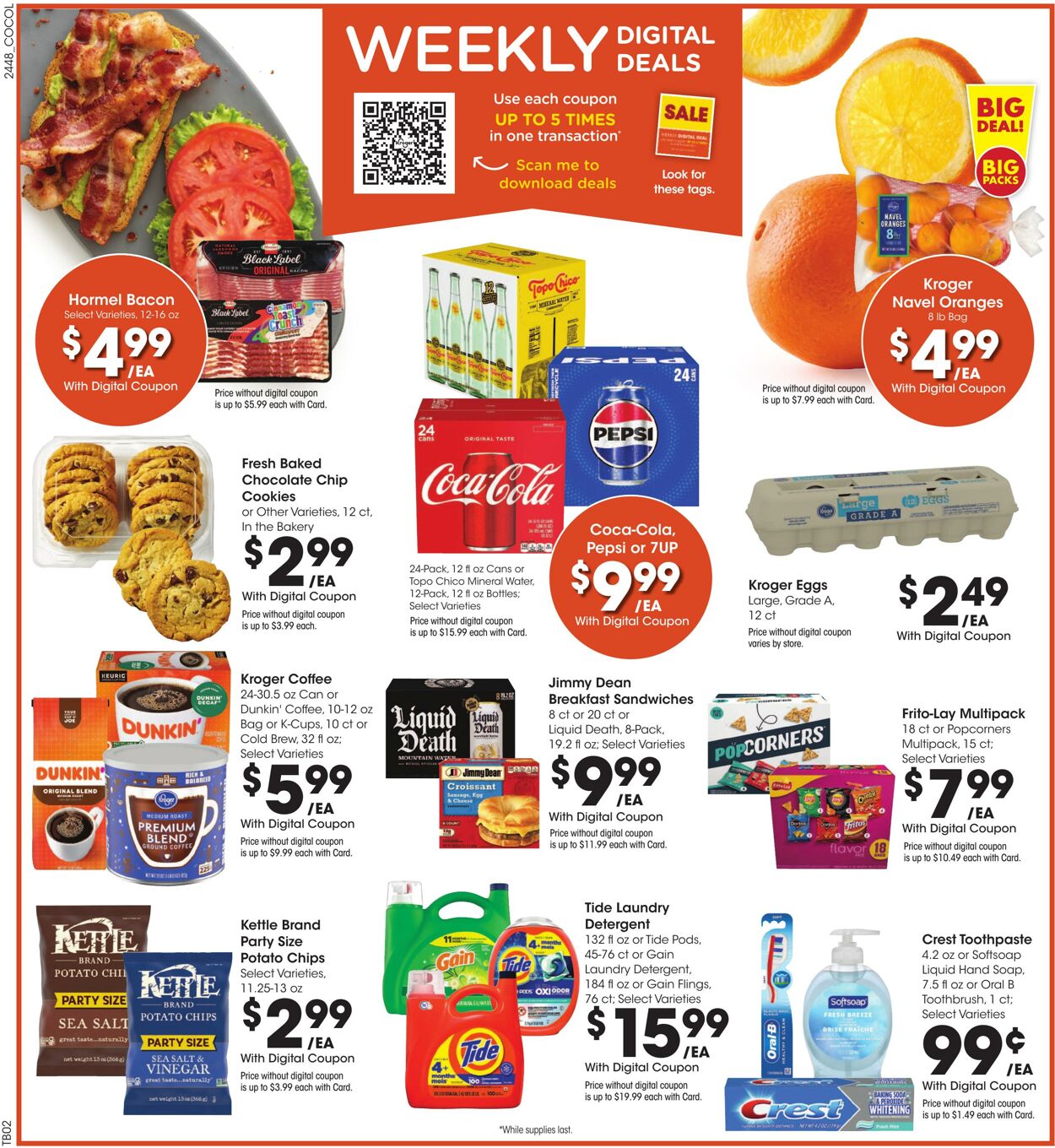 Weekly ad Kroger 01/02/2025 - 01/07/2025