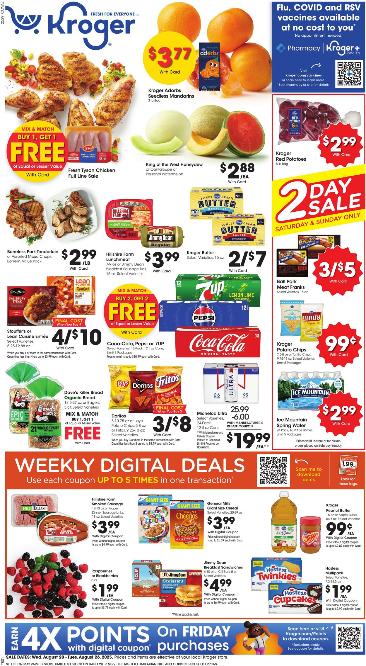 Weekly ad Kroger 08/20/2025 - 08/26/2025