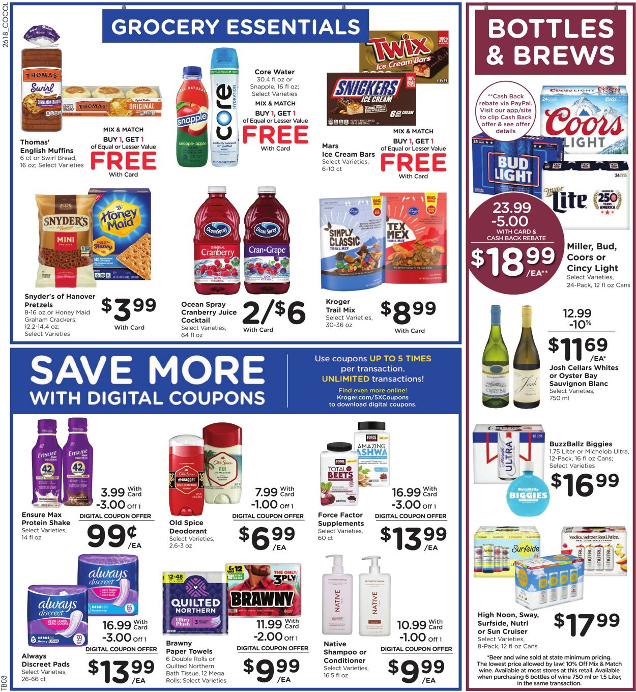 Weekly ad Kroger 06/03/2026 - 06/09/2026