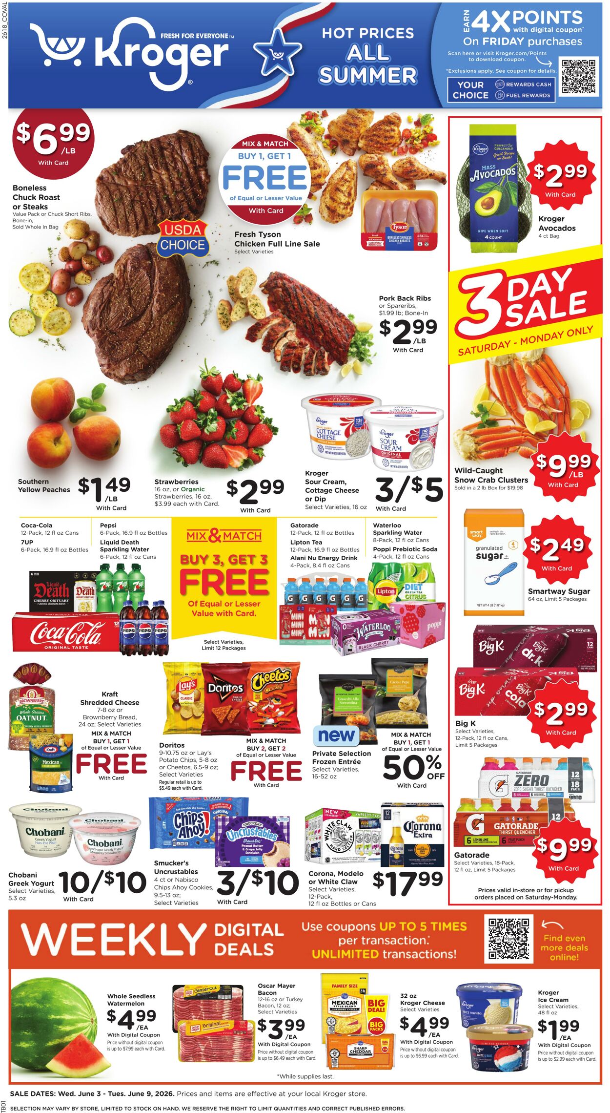 Weekly ad Kroger 06/03/2026 - 06/09/2026