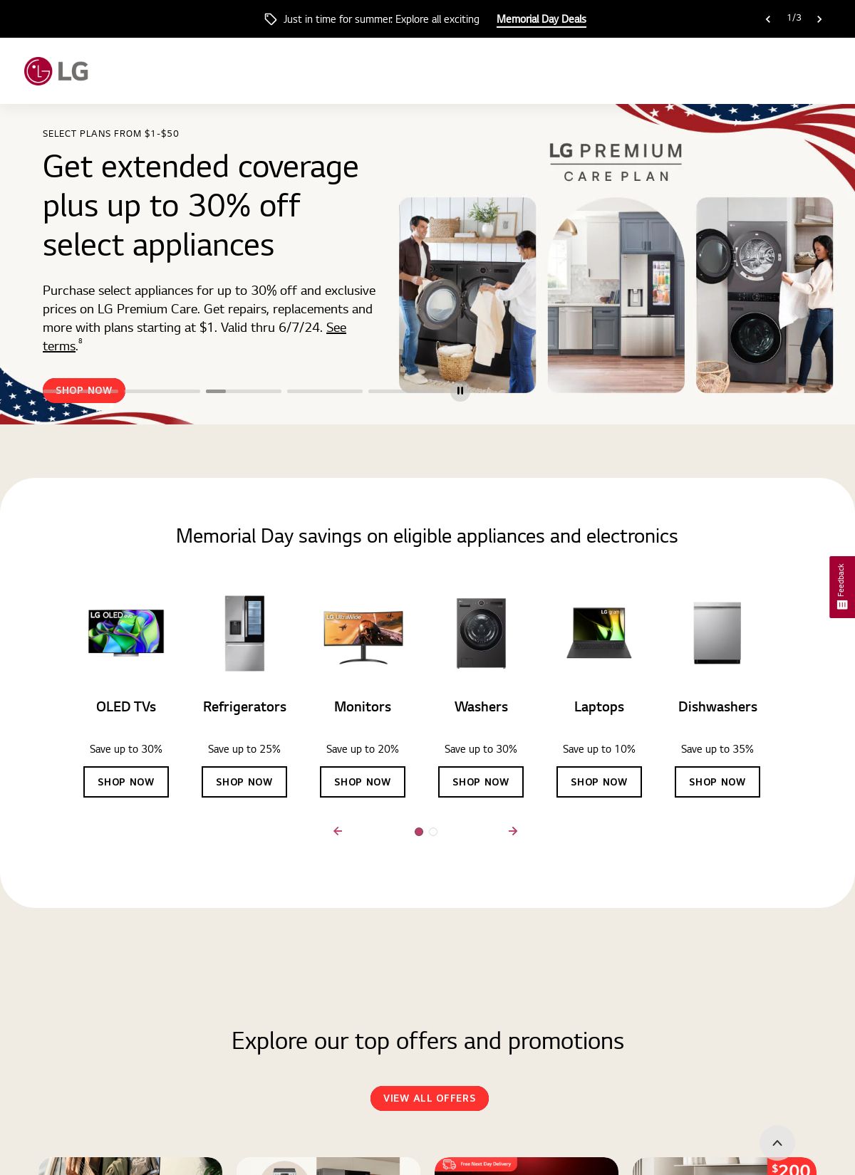 LG Promotional weekly ads