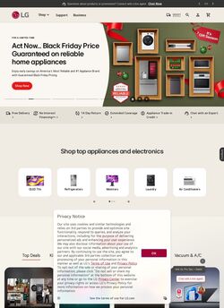 Weekly ad LG 11/01/2025 - 11/30/2025