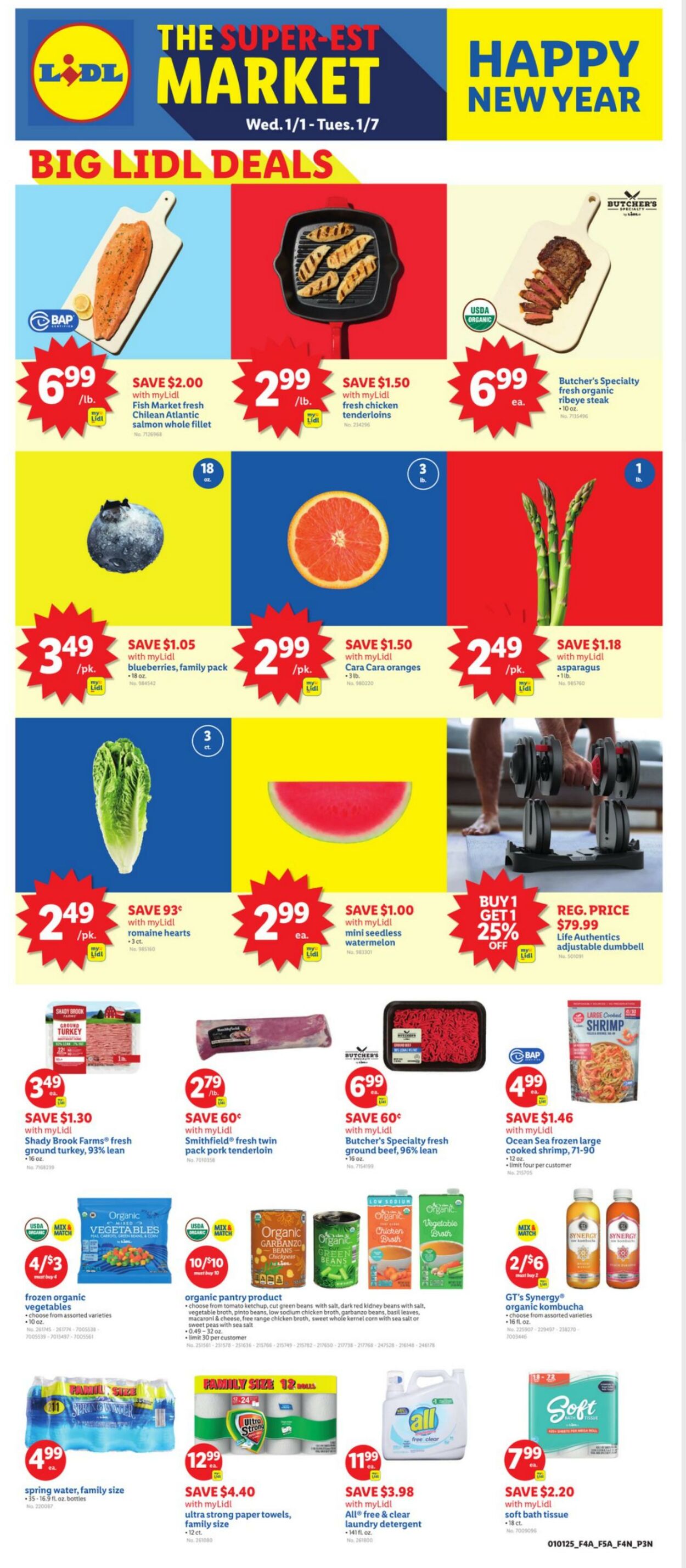 Weekly ad Lidl 01/01/2025 - 01/07/2025