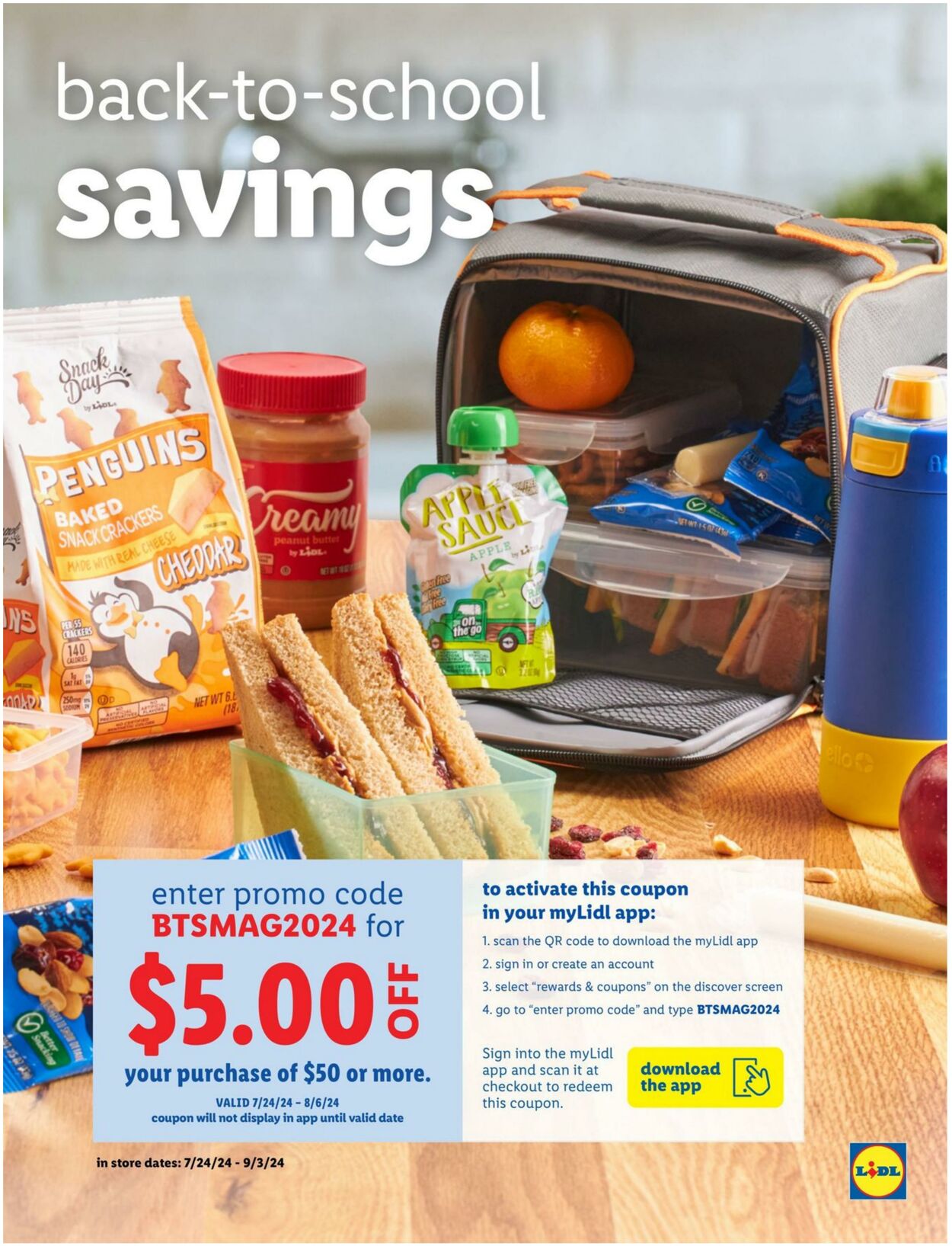 Weekly ad Lidl 07/24/2024 - 09/03/2024