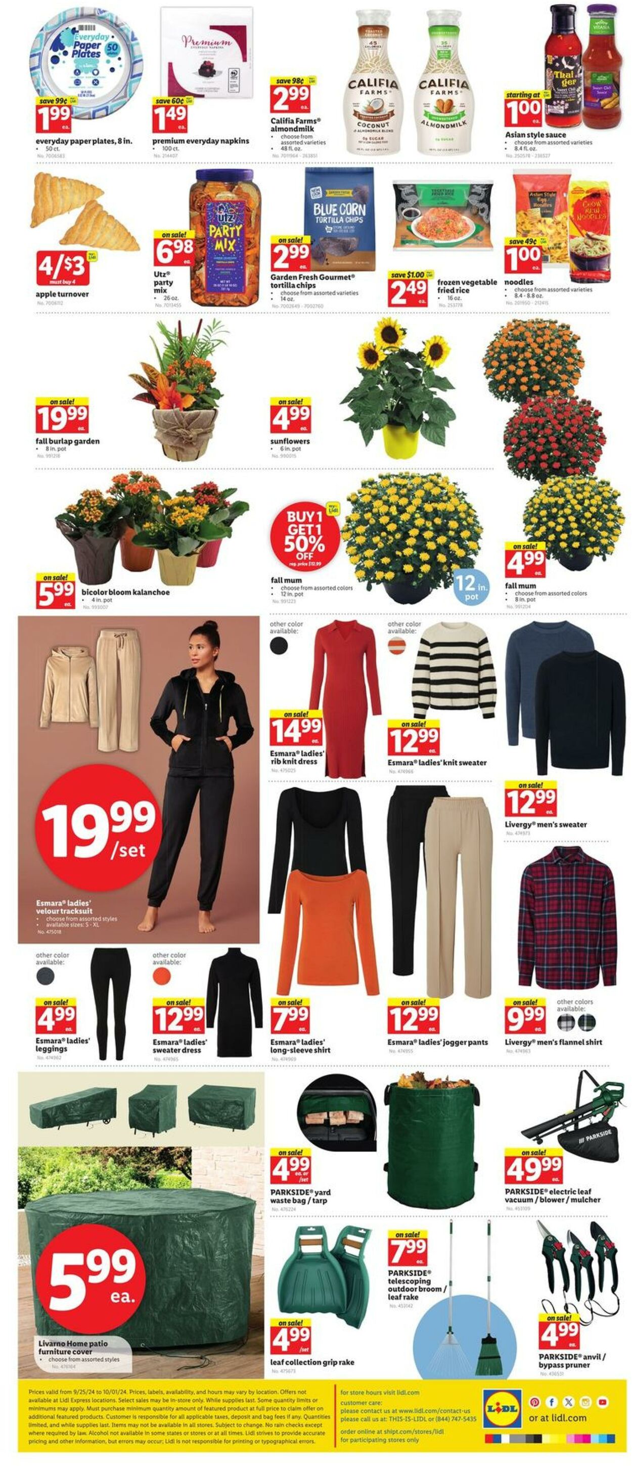 Weekly ad Lidl 09/25/2024 - 10/01/2024