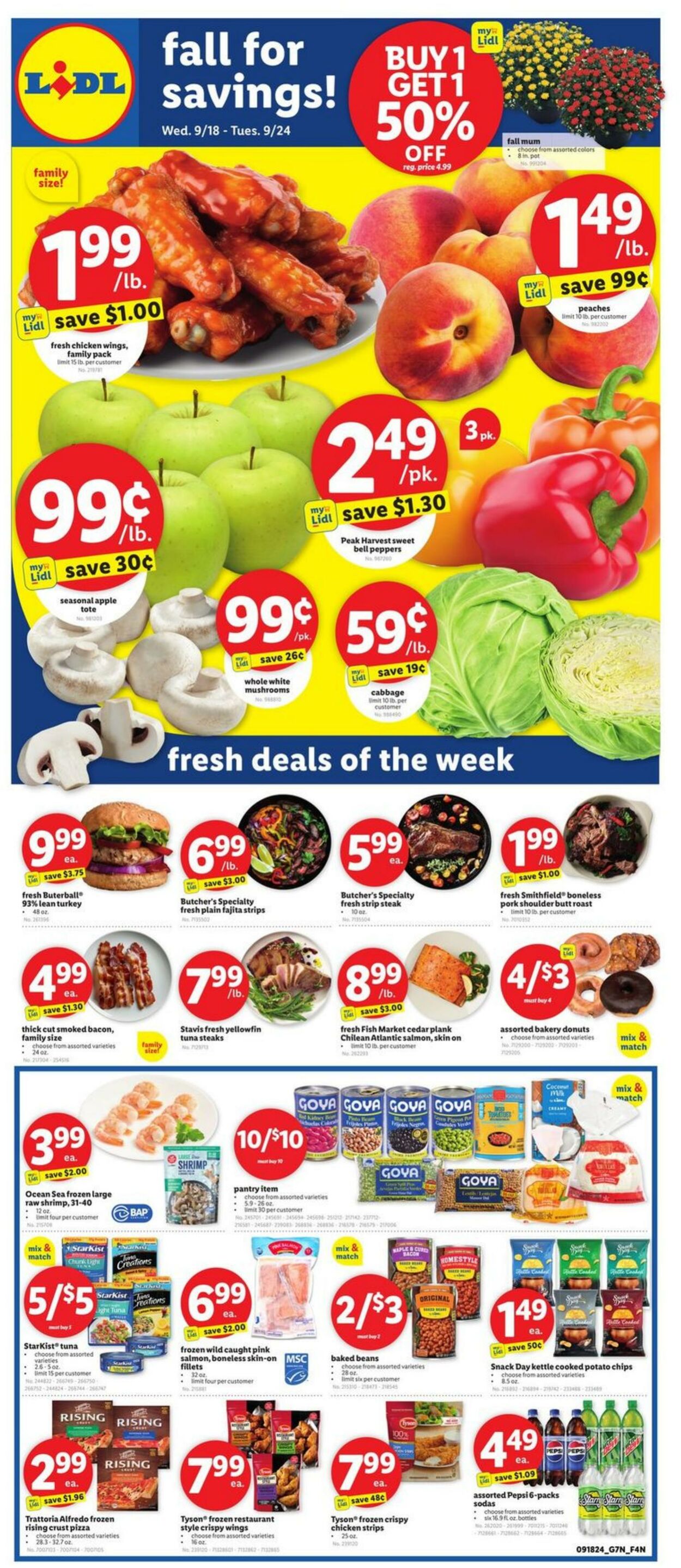 Weekly ad Lidl 09/18/2024 - 09/24/2024