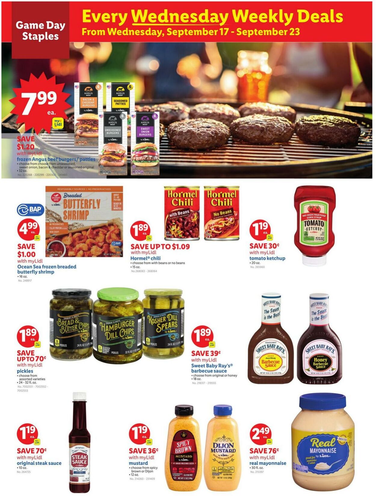 Weekly ad Lidl 09/17/2025 - 09/23/2025