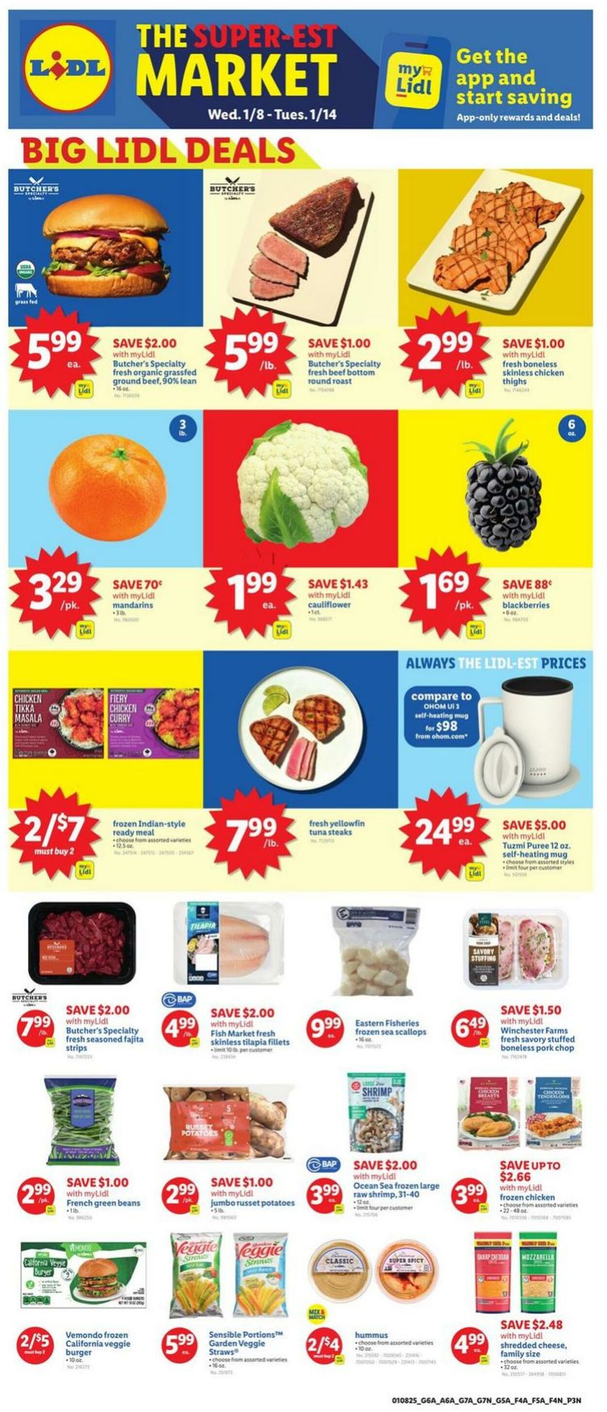 Weekly ad Lidl 01/08/2025 - 01/14/2025