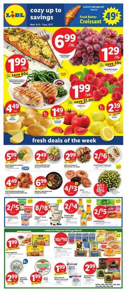 Weekly ad Lidl 08/21/2024 - 08/27/2024