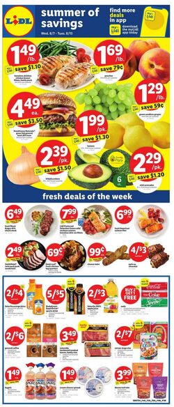 Weekly ad Lidl 08/07/2024 - 08/13/2024