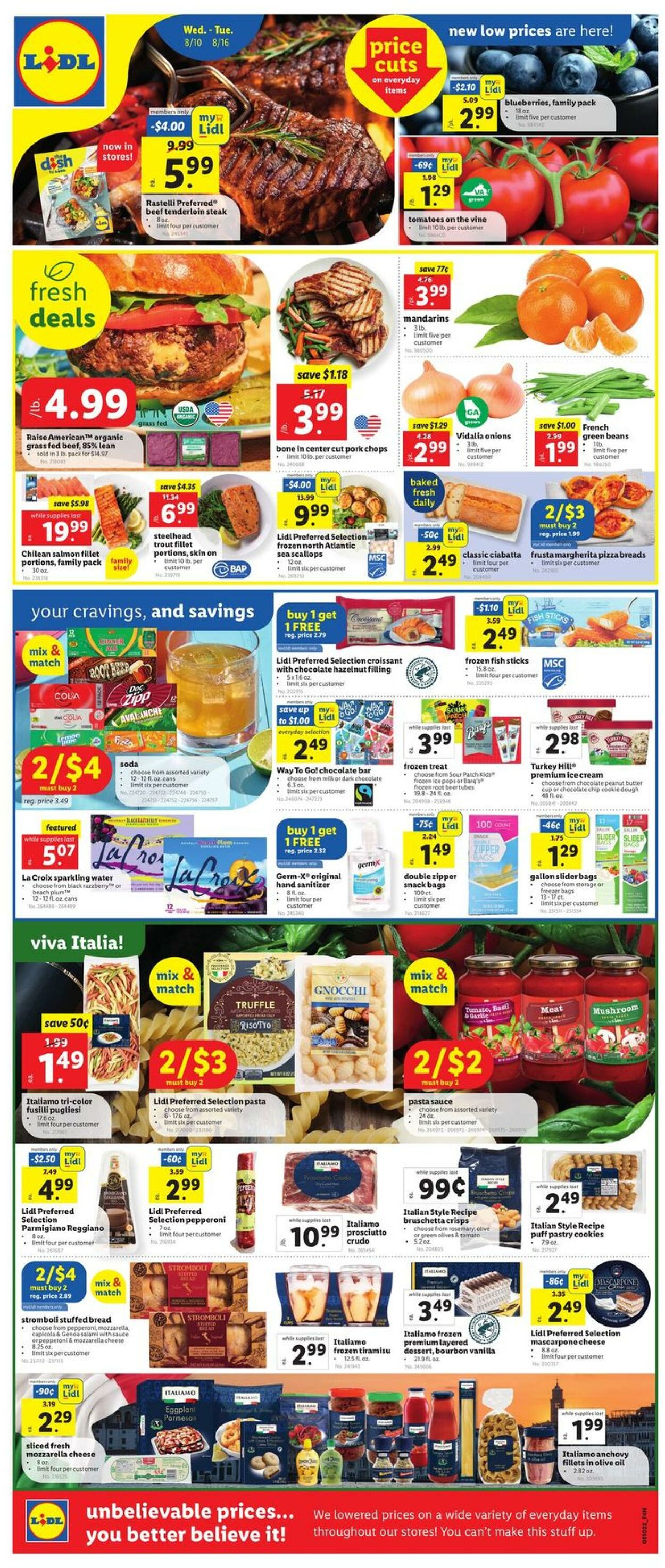 Weekly ad Lidl 08/10/2022 - 08/16/2022