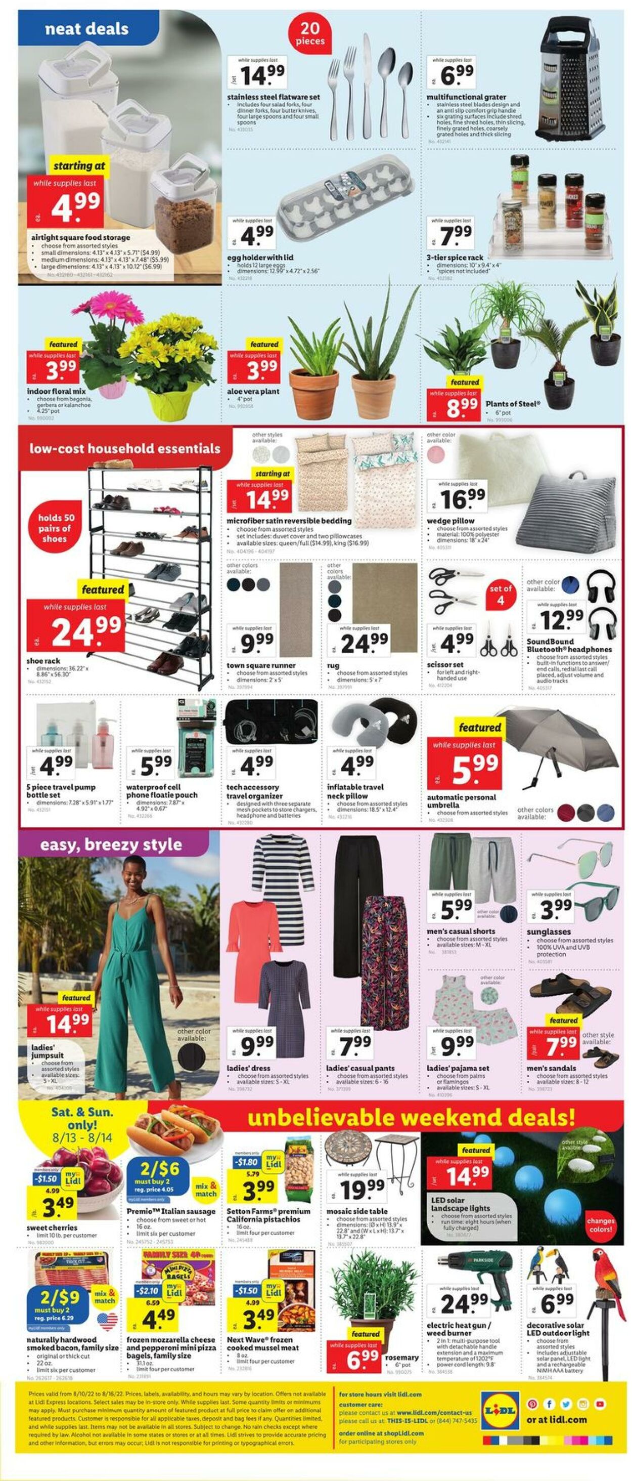 Weekly ad Lidl 08/10/2022 - 08/16/2022