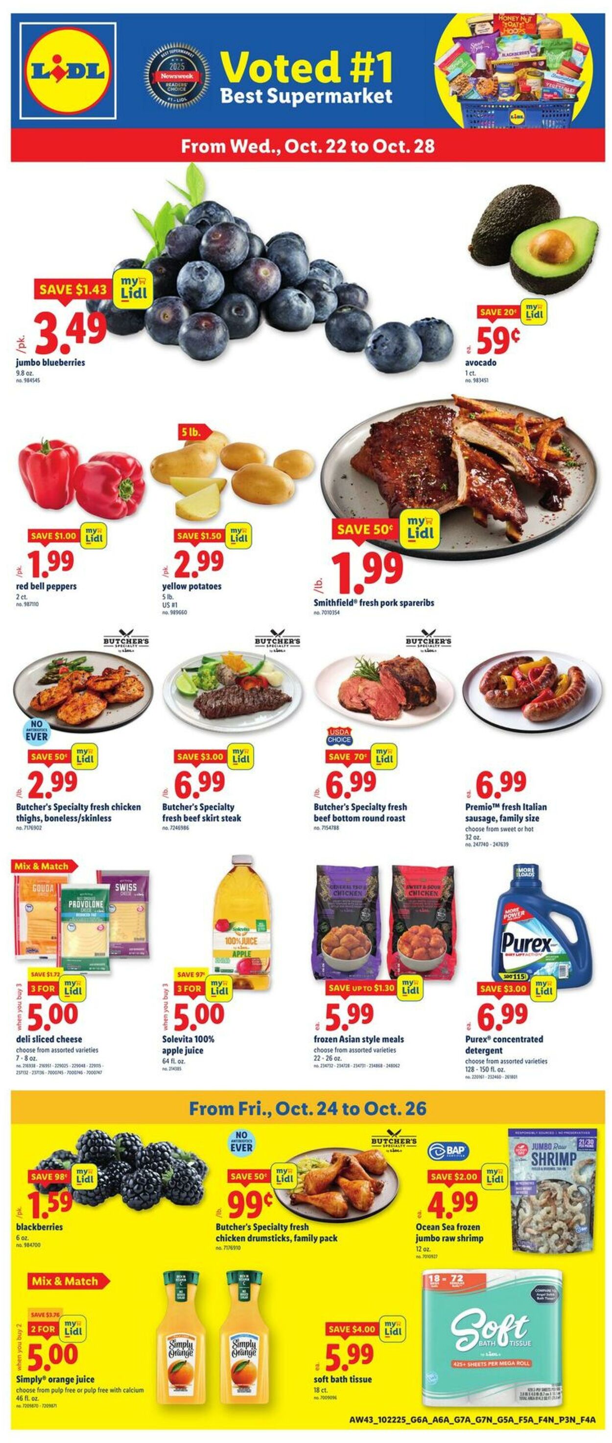 Weekly ad Lidl 10/22/2025 - 10/28/2025