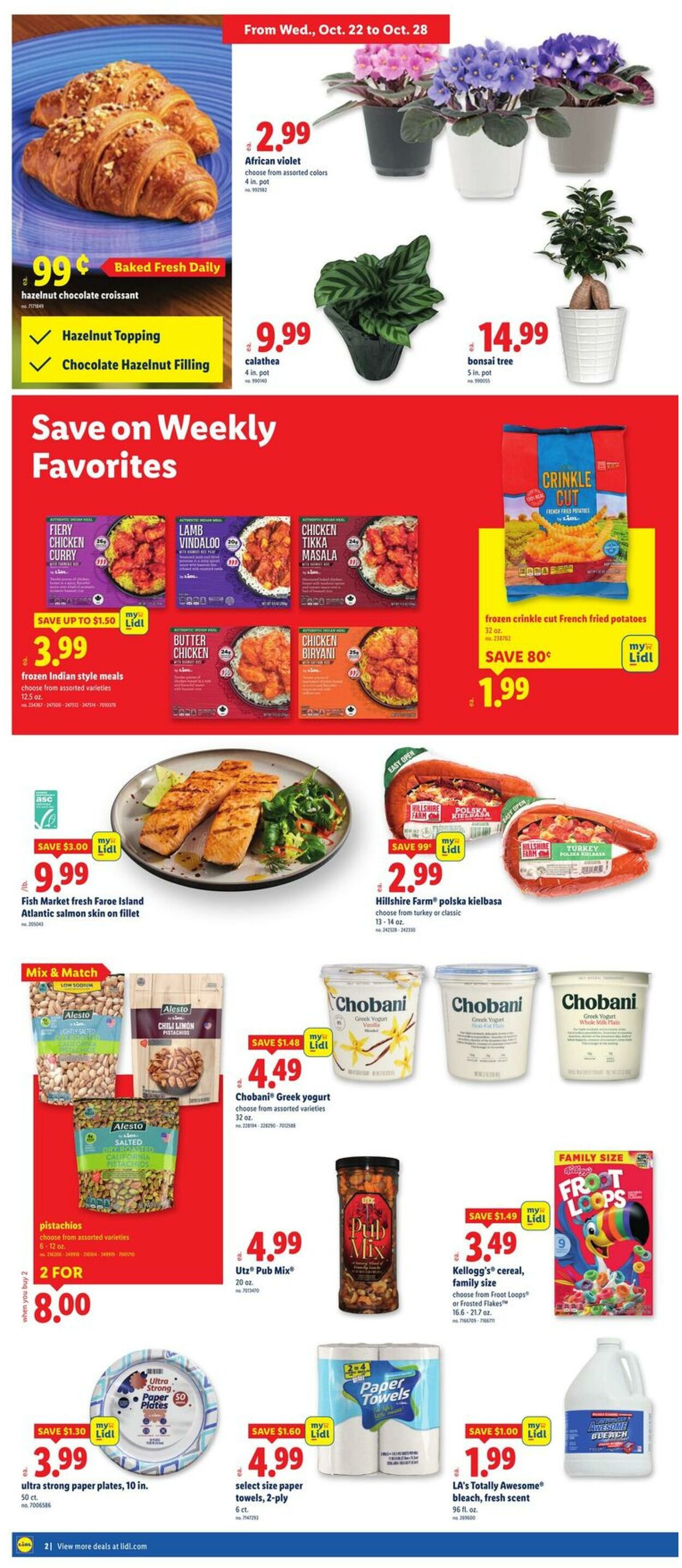 Weekly ad Lidl 10/22/2025 - 10/28/2025