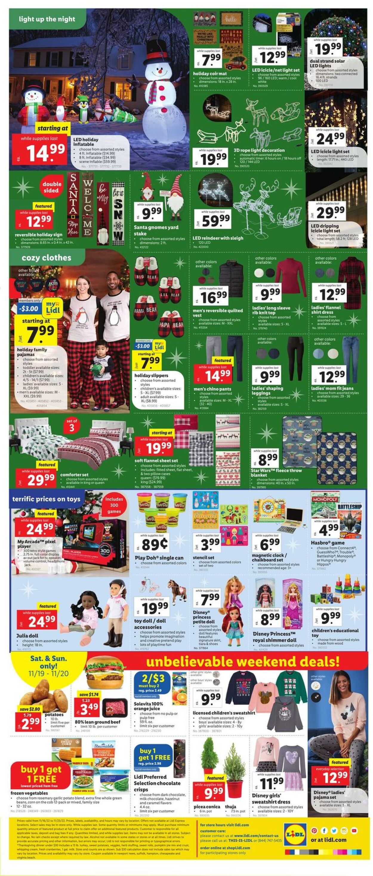 Weekly ad Lidl 11/16/2022 - 11/23/2022