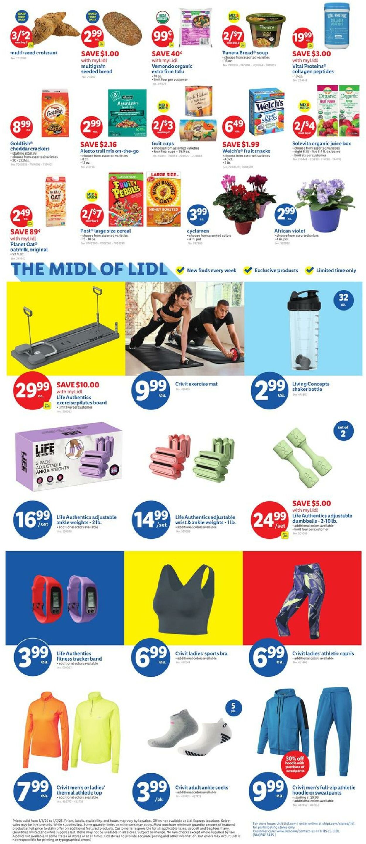 Weekly ad Lidl 01/01/2025 - 01/07/2025