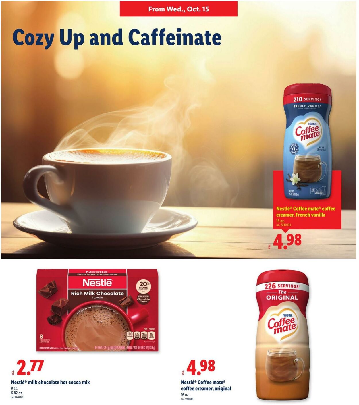 Weekly ad Lidl 10/15/2025 - 10/21/2025