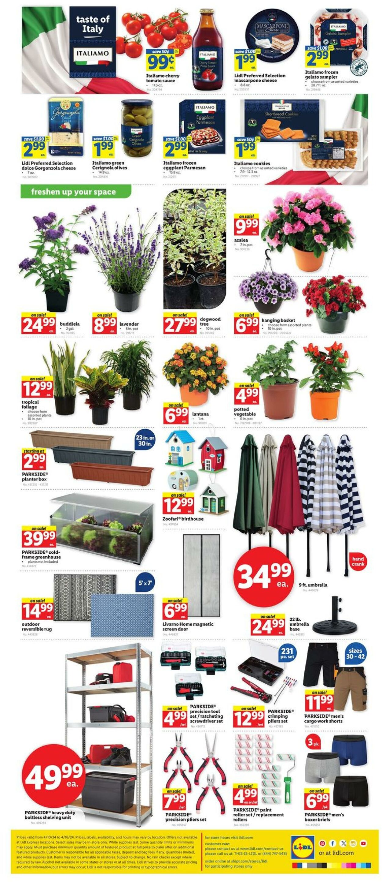 Weekly ad Lidl 04/10/2024 - 04/16/2024