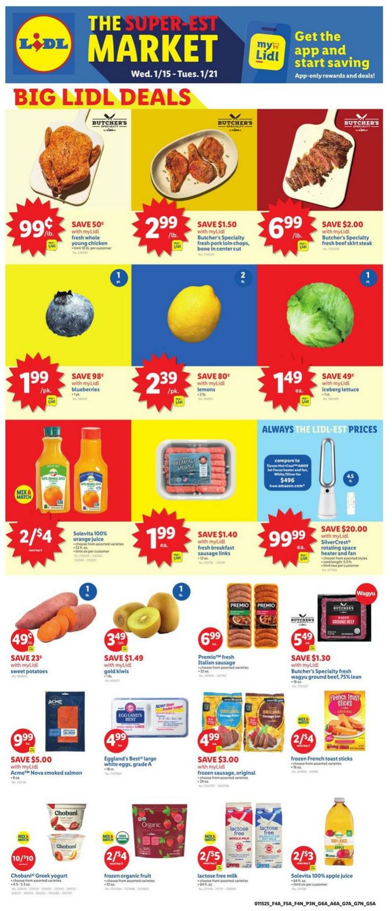 Weekly ad Lidl 01/15/2025 - 01/21/2025