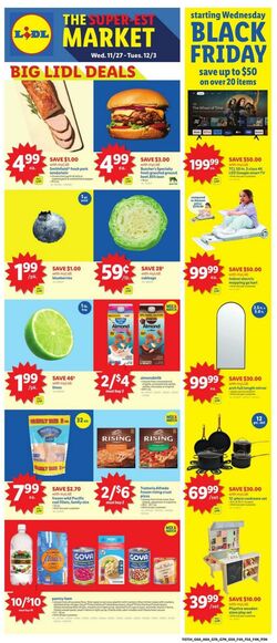 Weekly ad Lidl 11/27/2024 - 12/03/2024