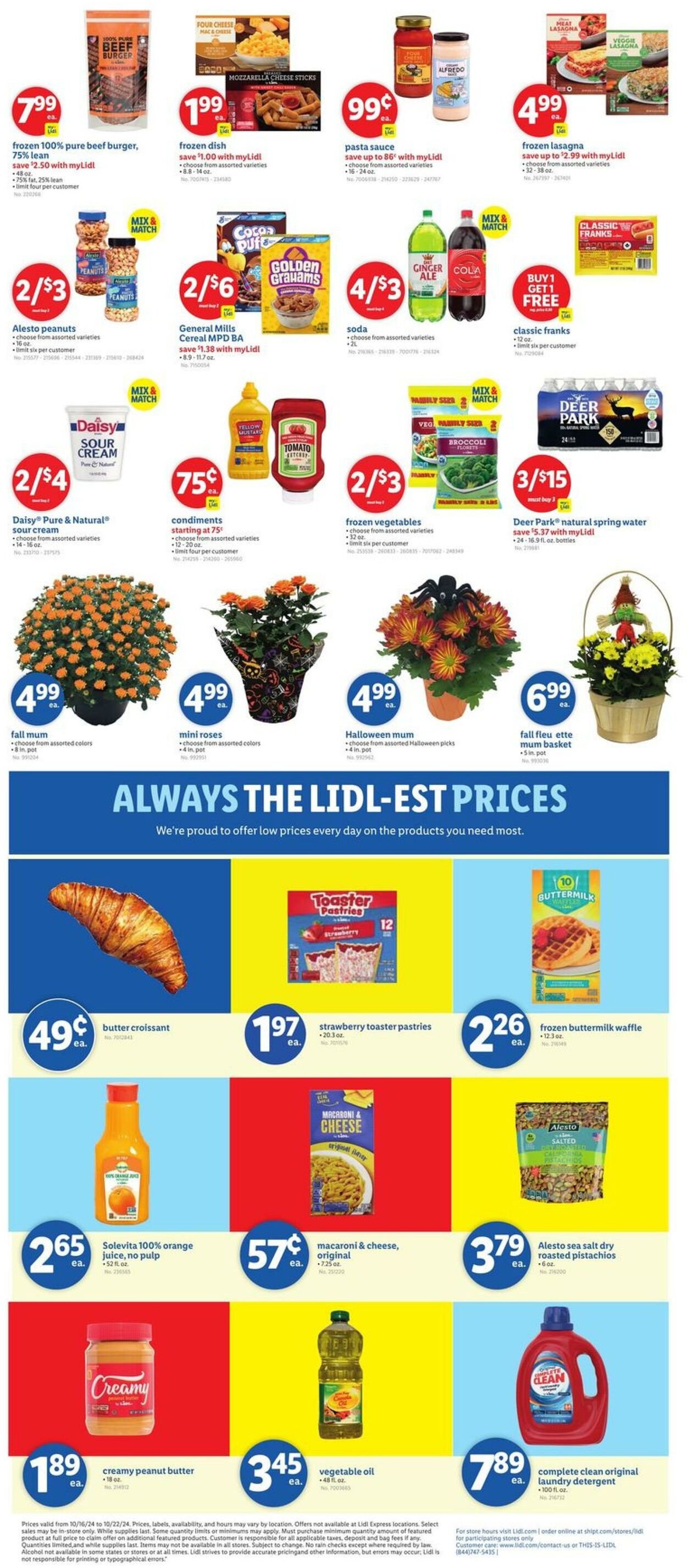 Weekly ad Lidl 10/16/2024 - 10/22/2024