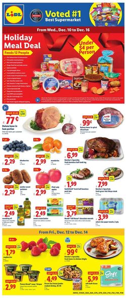 Weekly ad Lidl 12/10/2025 - 12/16/2025