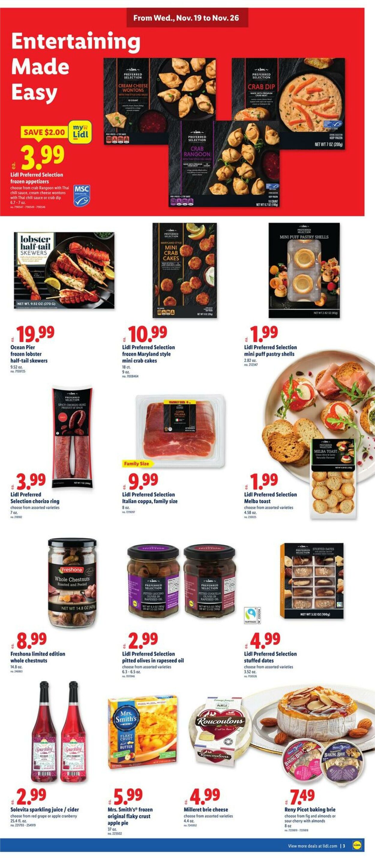 Weekly ad Lidl 11/19/2025 - 11/26/2025