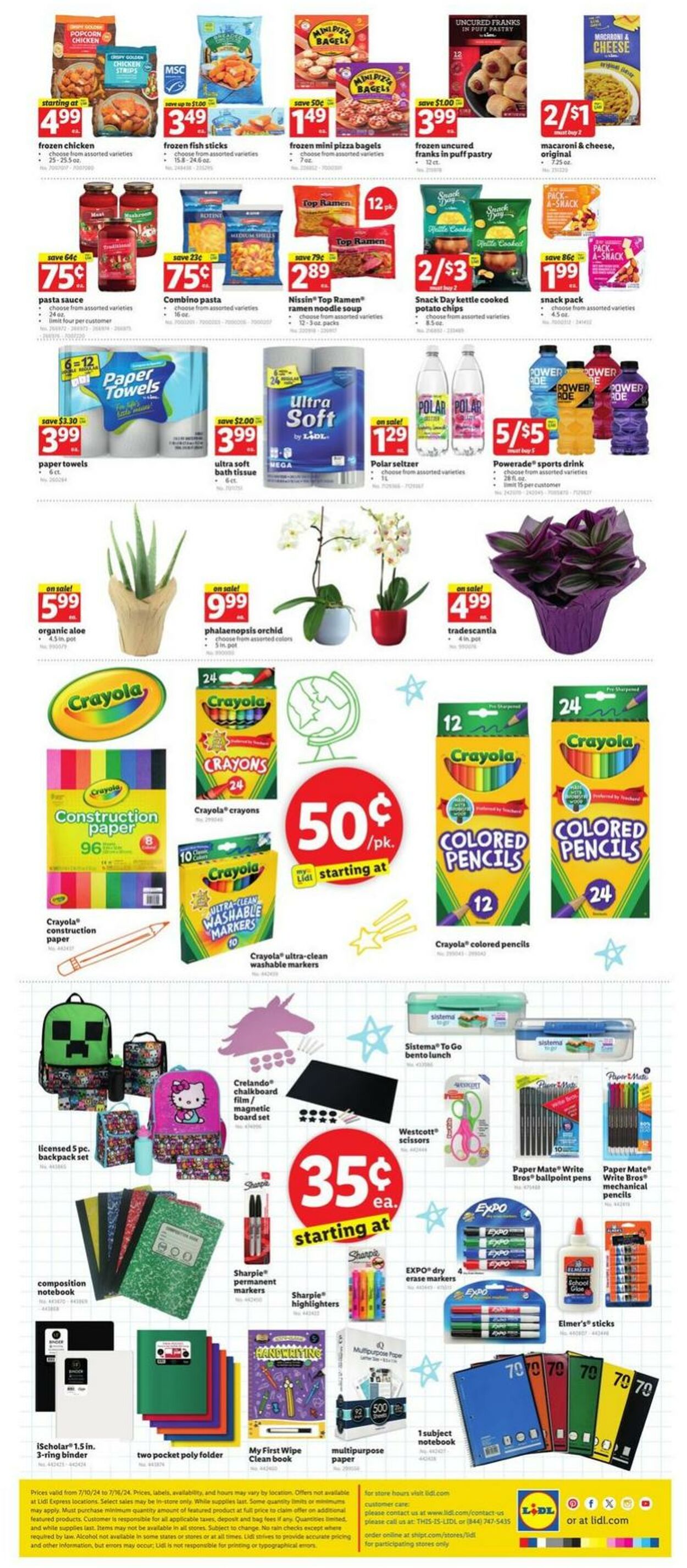 Weekly ad Lidl 07/10/2024 - 07/16/2024