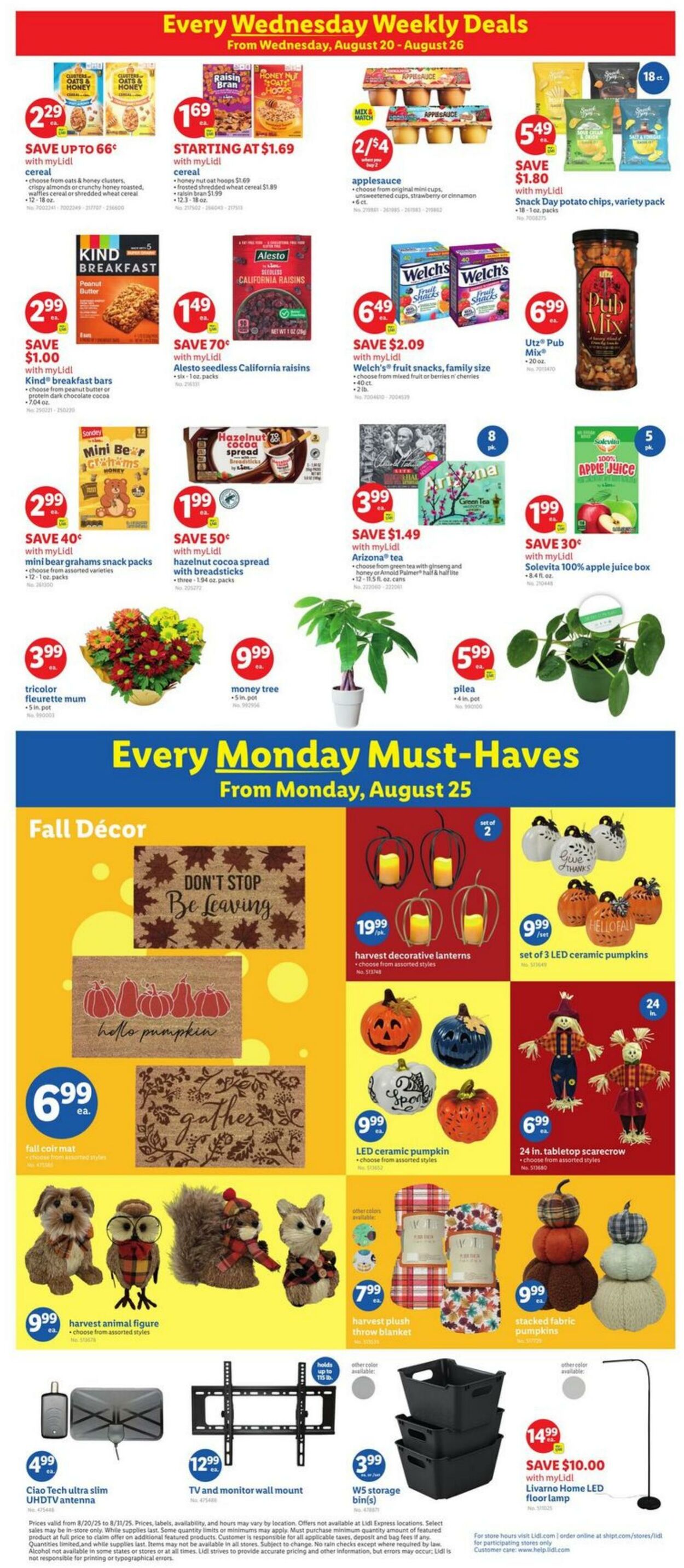 Weekly ad Lidl 08/20/2025 - 08/26/2025