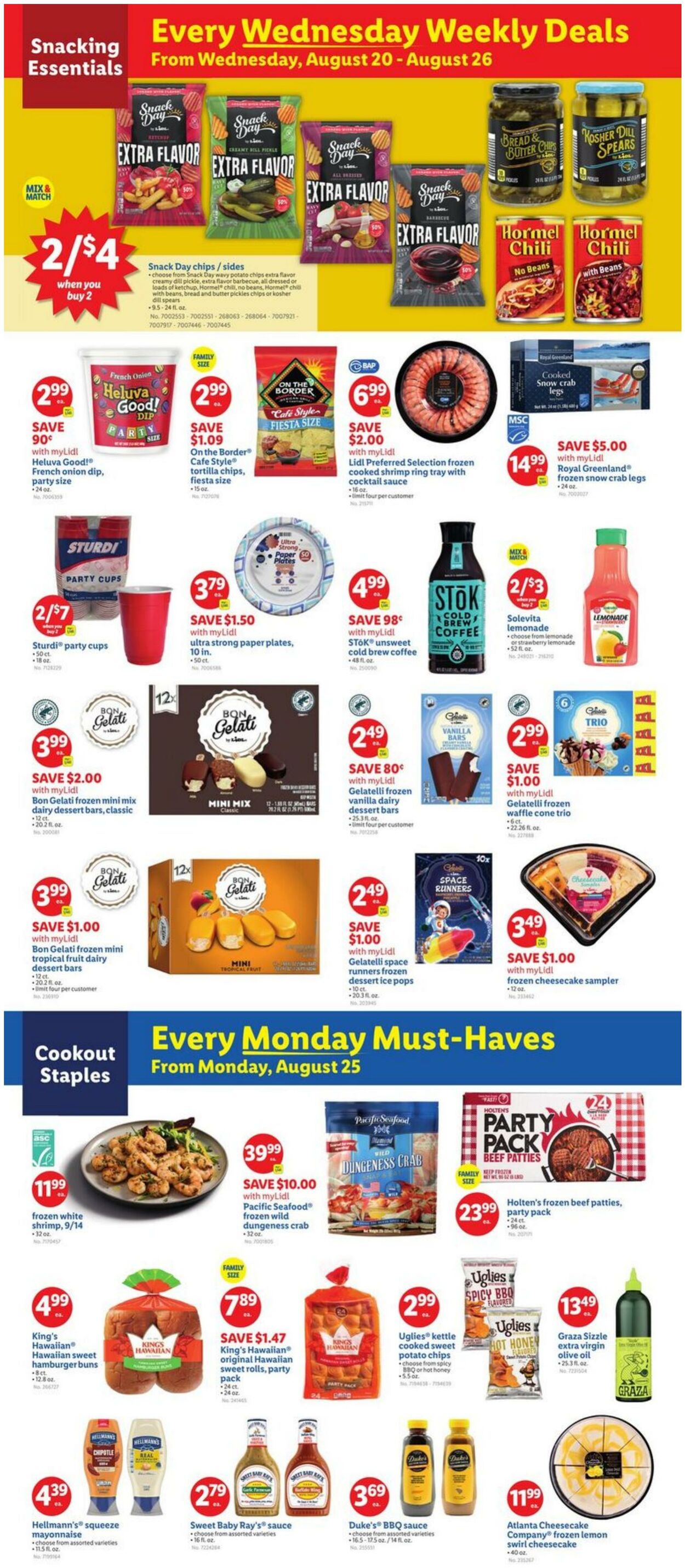 Weekly ad Lidl 08/20/2025 - 08/26/2025