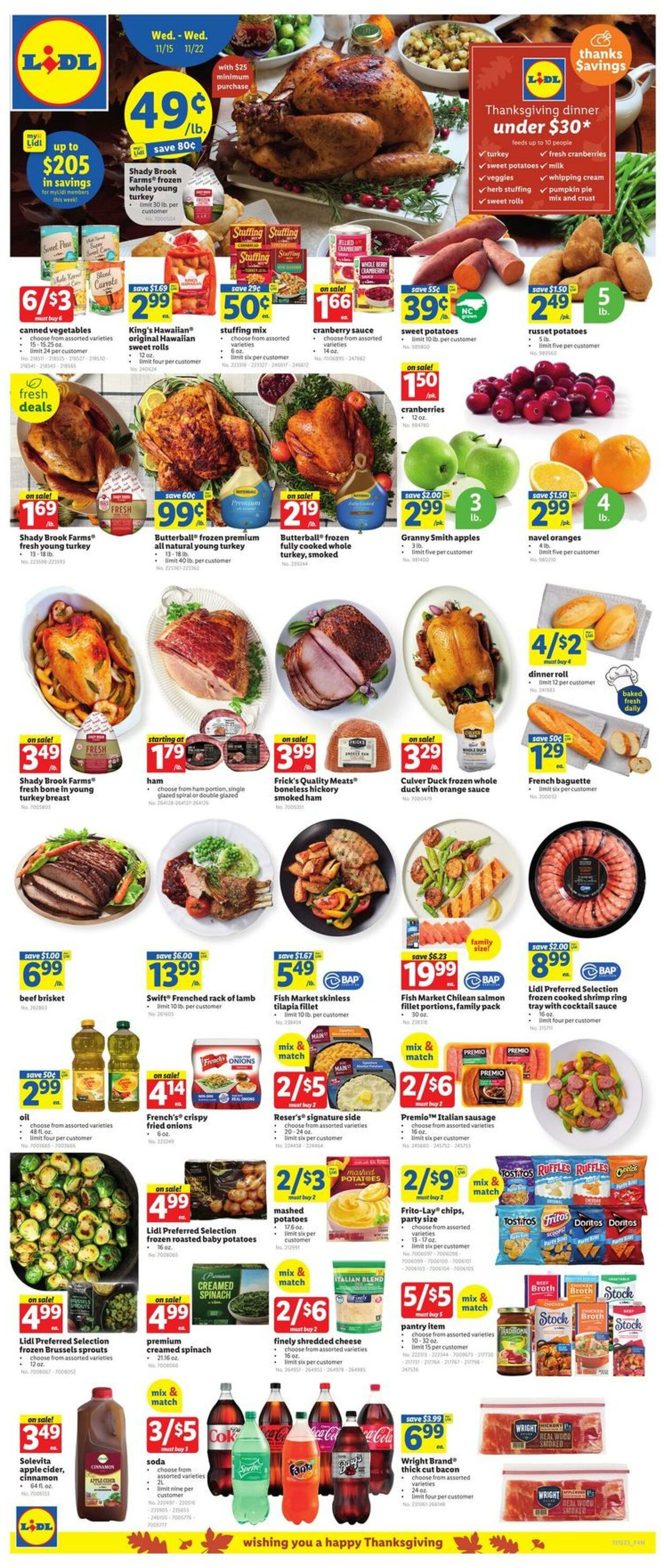 Weekly ad Lidl 11/15/2023 - 11/22/2023