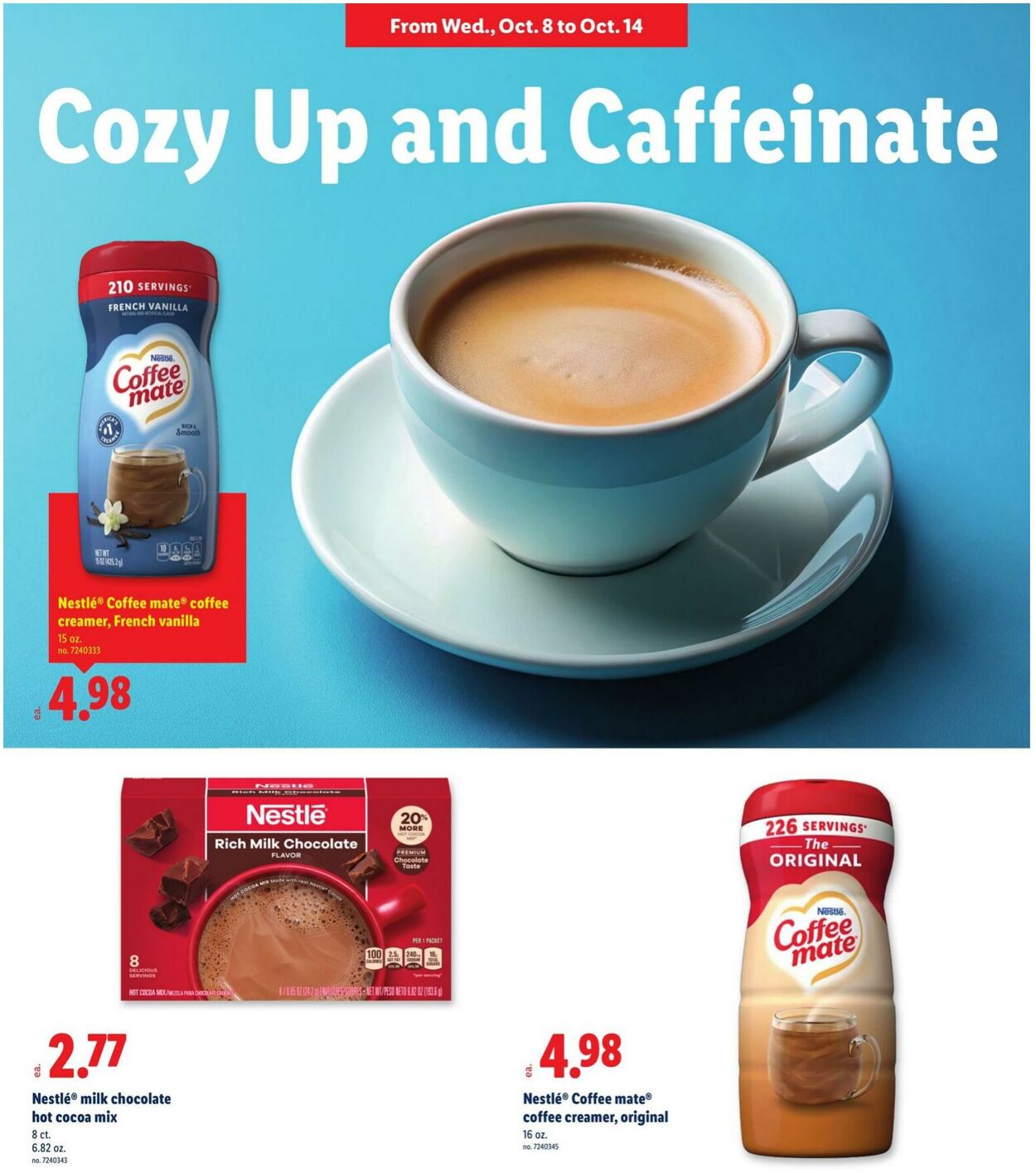 Weekly ad Lidl 10/08/2025 - 10/14/2025